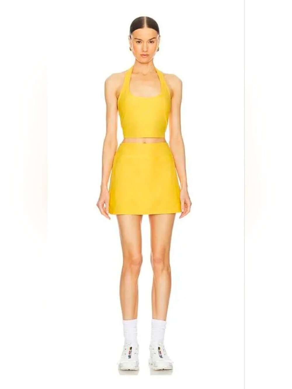Beyond Yoga Yellow Athletic Skort